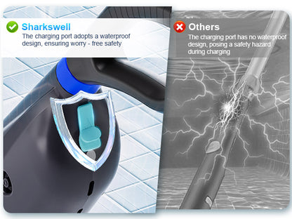 Sharkswell Pool Vacuum grey